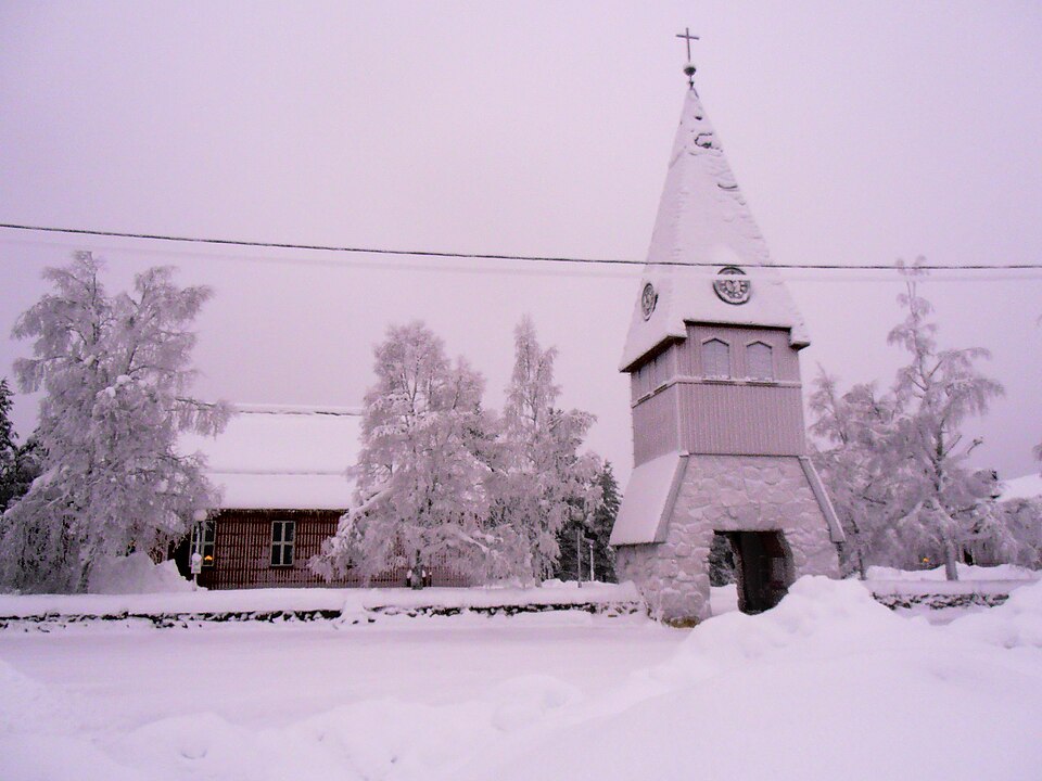 Church in Nilivaara, Sweden