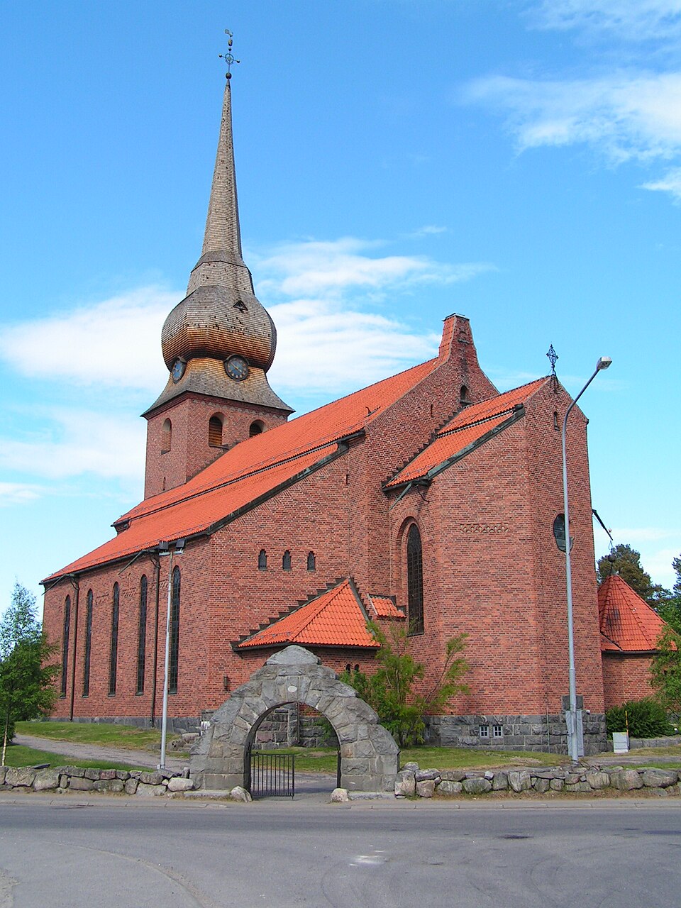 Bureå Church, Sweden (Bureå kyrka) This is a photo of a protected building in Sweden, number 21300000003123 in the RAÄ buildings database.