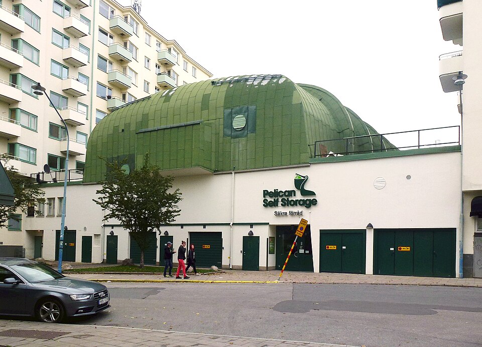 Biograf Draken baksidan mot Fridhemsgatan