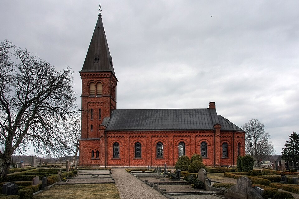 Ignaberga new church in Hässleholm municipality, Sweden