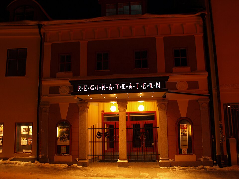 The theatre Reginateatern in Uppsala, Sweden.