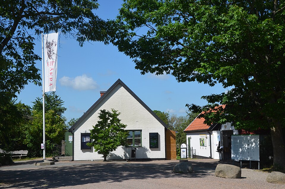 Uppåkra Archeological Center at the excavation site of Uppåkra in Staffanstorp Municipality in Sweden