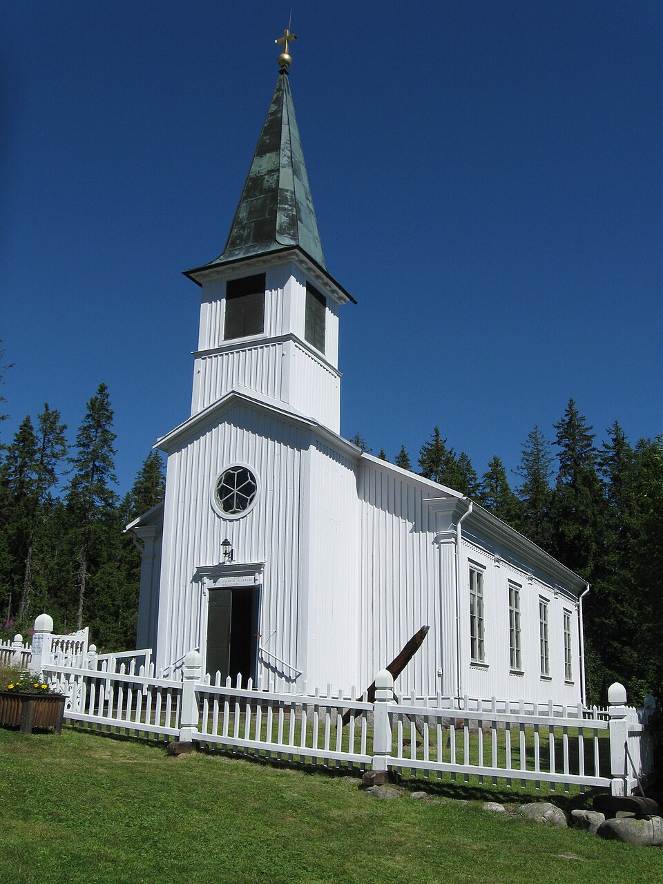 Ulvö church in Ulvö, Sweden