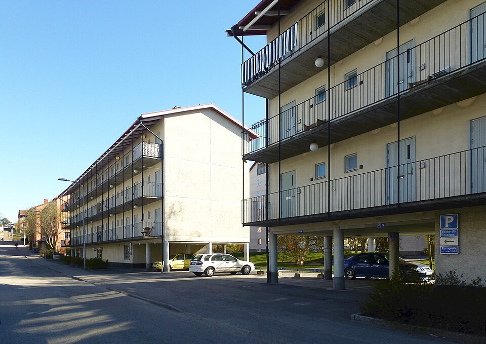 EPA-husen i Årsta, arkitekt Gunnar Jacobson