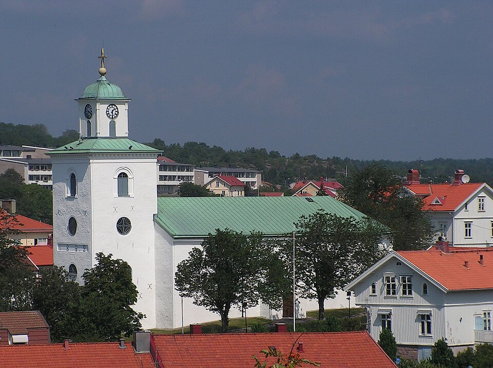 The church in Strömstad, Sweden