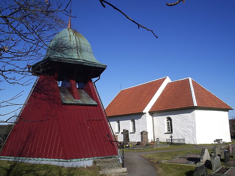 Bergum church This is a photo of a protected building in Sweden, number 21300000002606 in the RAÄ buildings database.