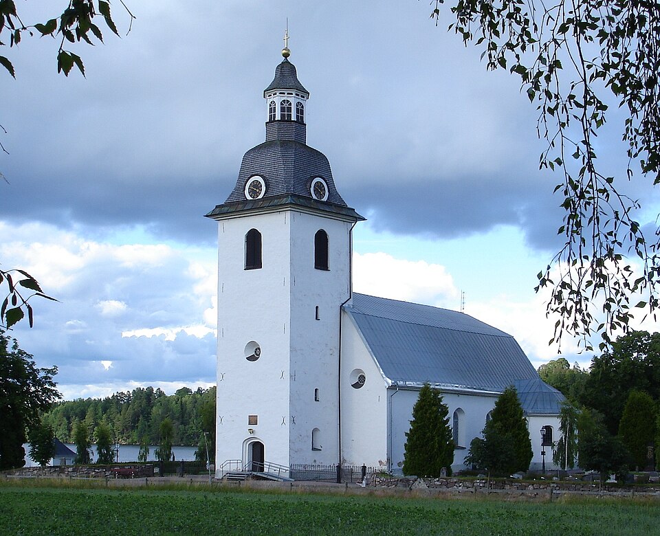 Norra Vi kyrka i Ydre kommun i Östergötland