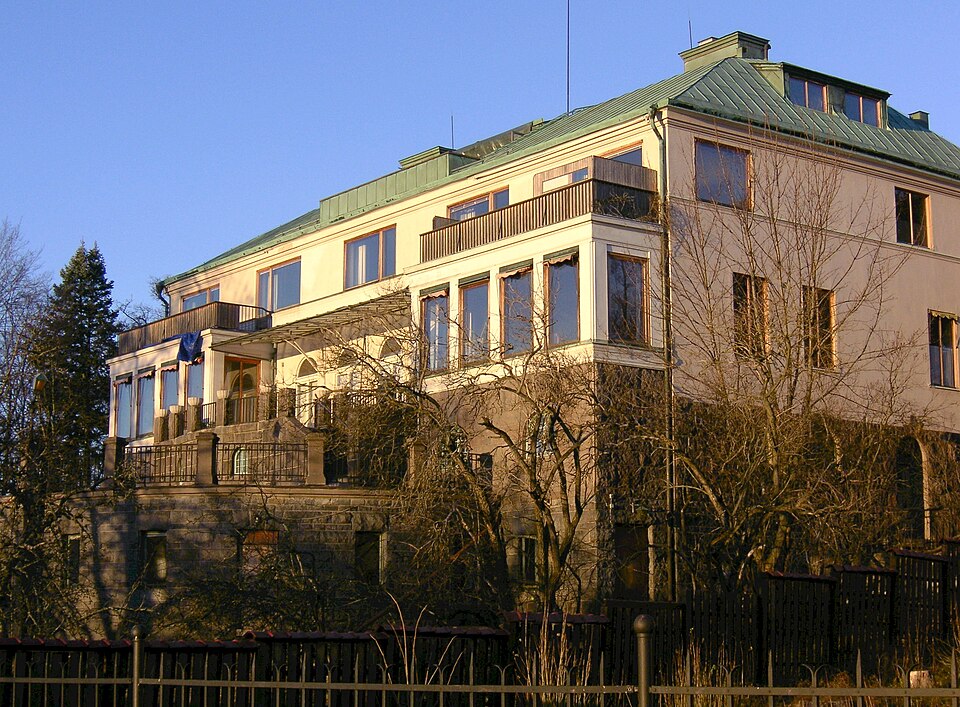 "Villa Ekudden" Blockhusudden, Södra Djurgården, Stockholm (Kreuger-familjens Villa Ekudden på Djurgården.)