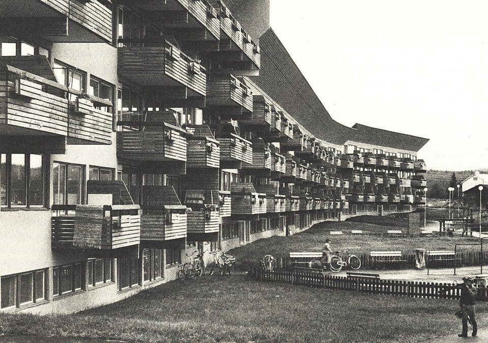 "Ormen långe" bostadsområde i Svappavaara
