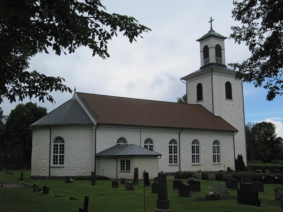 Nittorps kyrka från nordost