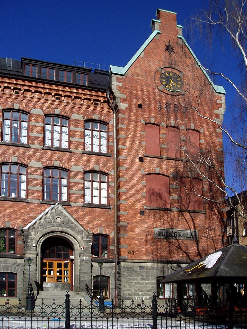 Katarina norra skola, Södermalm, Stockholm