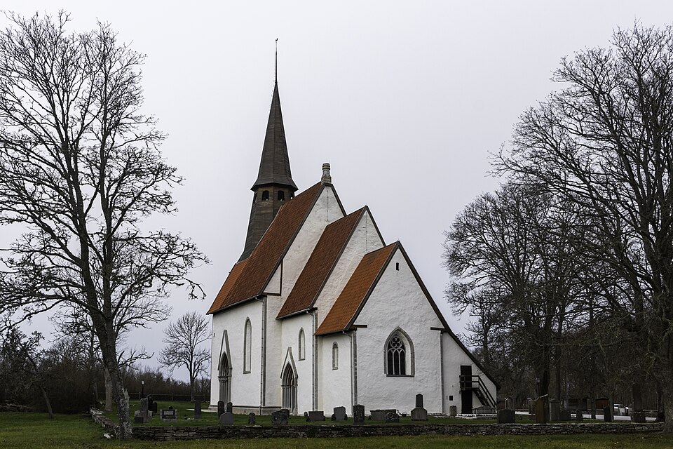 Igrexa de Kräklingbo, Gotland.
