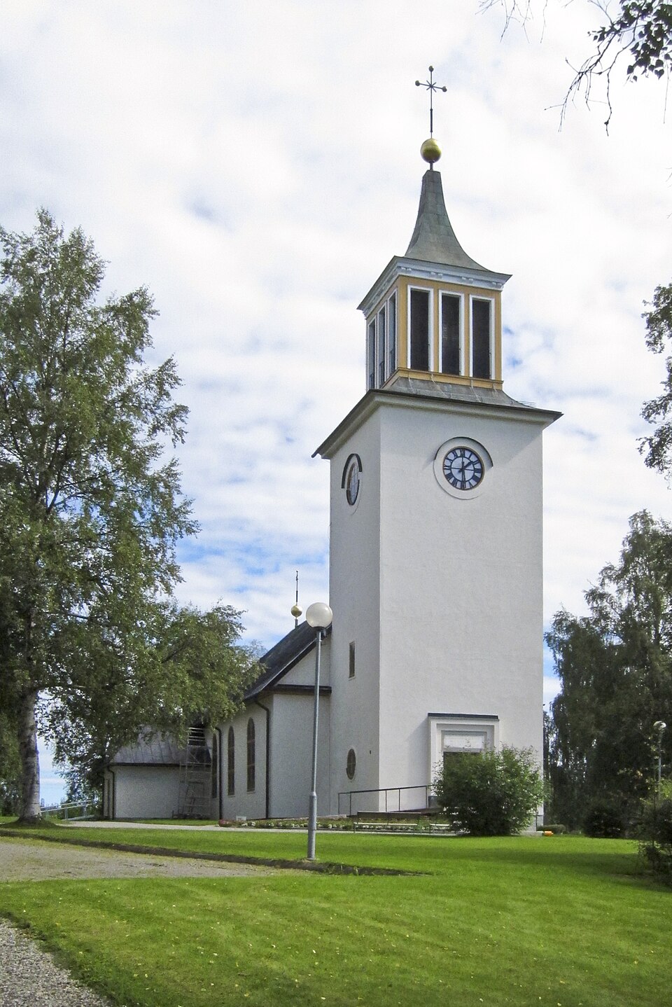 Dorotea church, Dorotea, Sweden. View.