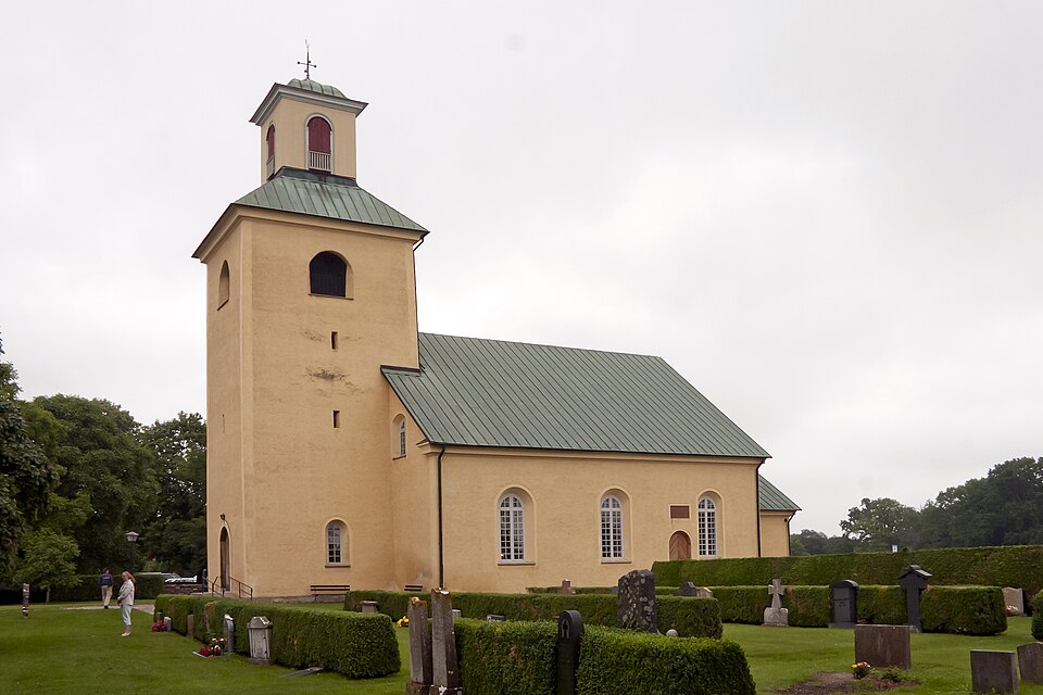 Böda kyrka, Öland, Sweden.