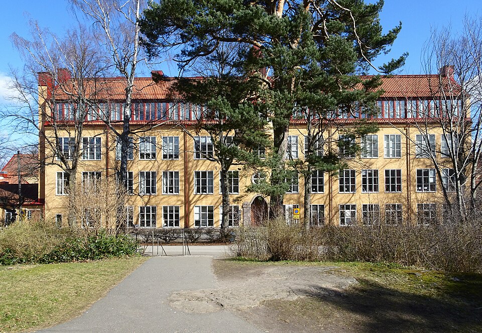 Enskede skola, byggår 1915, arkitekt Georg A. Nilsson