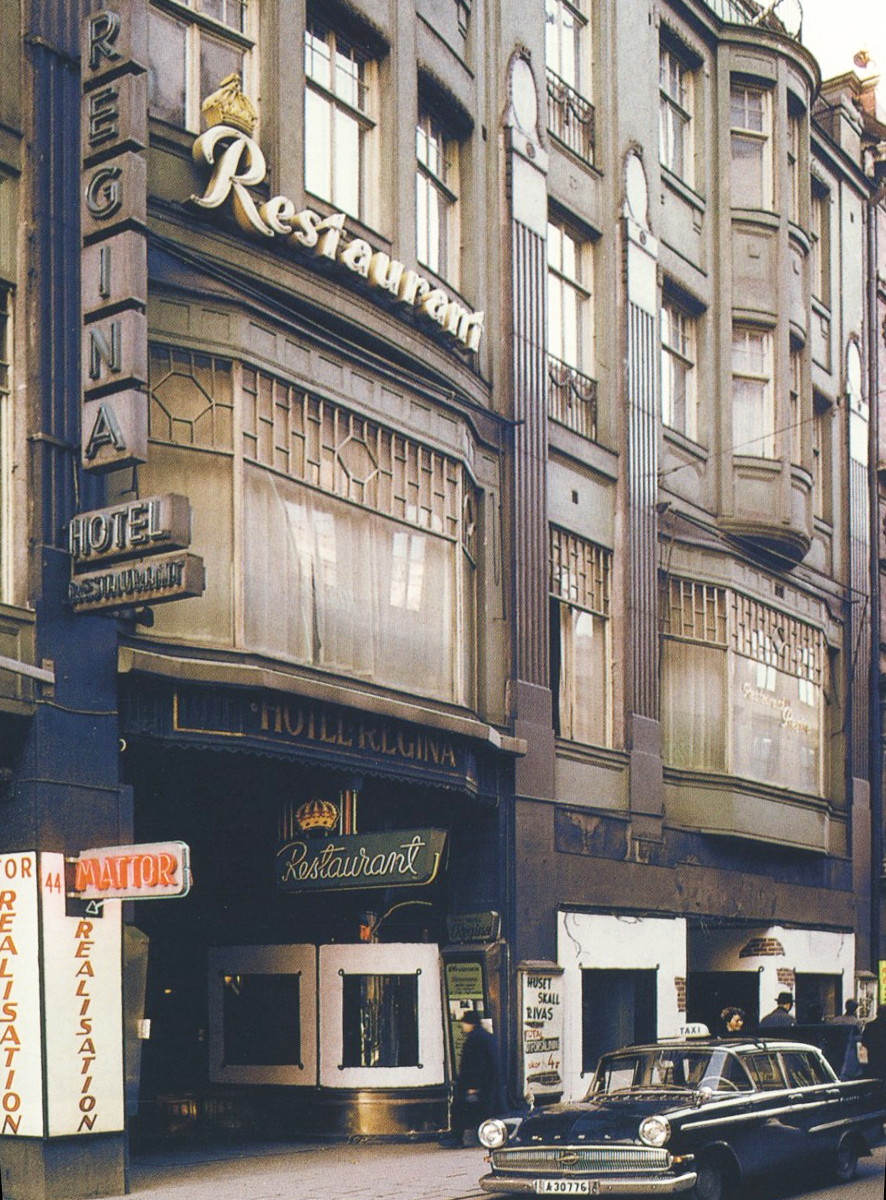 "Hotel Regina", Drottninggatan 42 i Stockholm (numera riven)