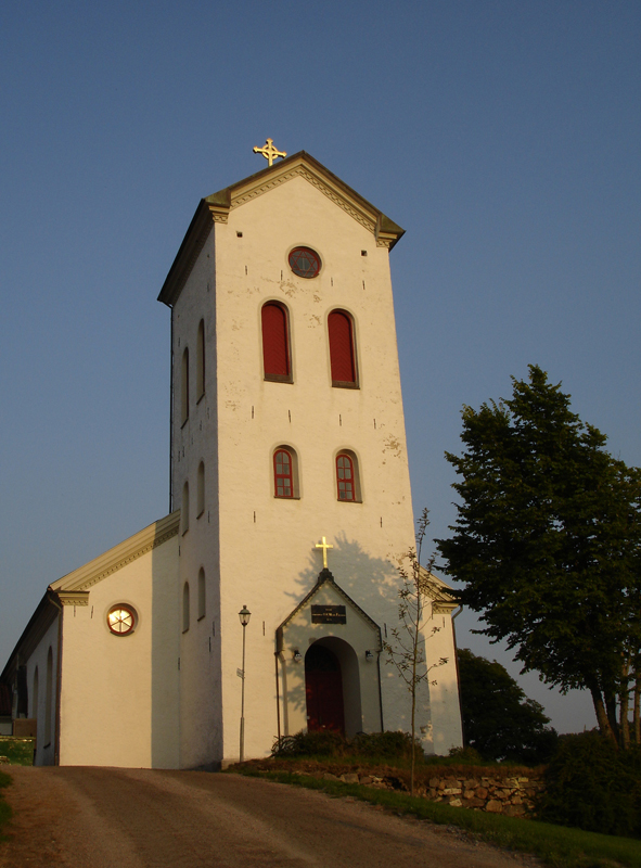 Skredsvik kyrka. Fotot är taget av Patrik Berg (slipzen)