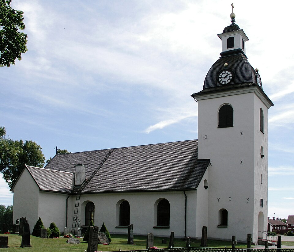 Lerbäcks kyrka, Askersund, Sweden. View.