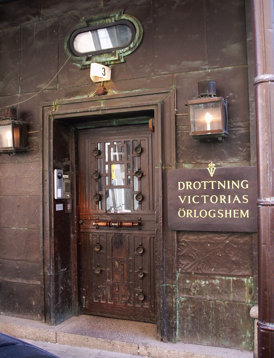 Drottning Victorias Örlogshem, Blasieholmen, Stockholm