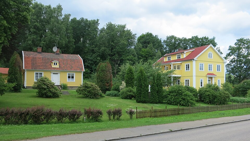 Katolska barn- och vilohemmet med prästbostad i Oskarström, Halland