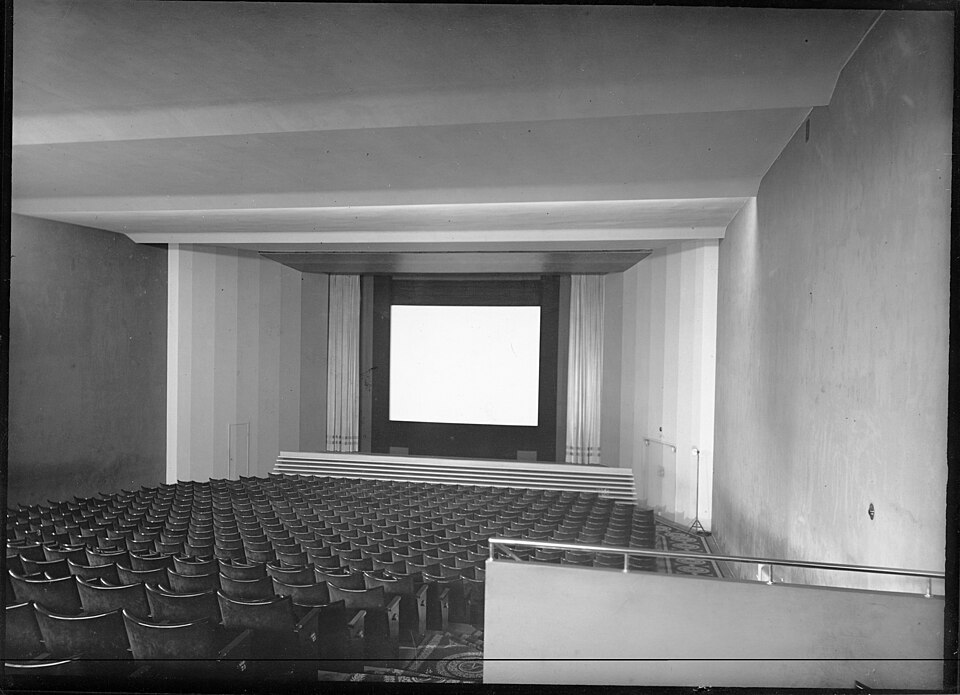 Palladium in Helsingborg, Sweden by architect Mogens Mogensen owned by Svensk Filmindustri.