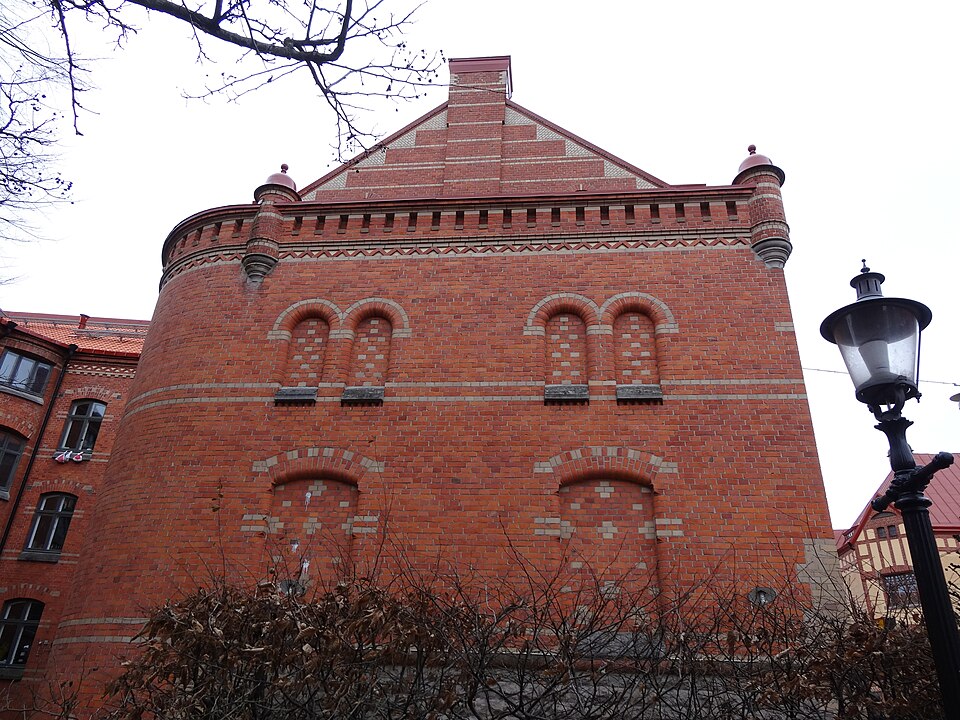 Kvarteret Majoren i Haga i Göteborg. Bostadshus vid Kaponjärgatan 2B, Kaponjärgatan 2C, Kaponjärgatan 2D.