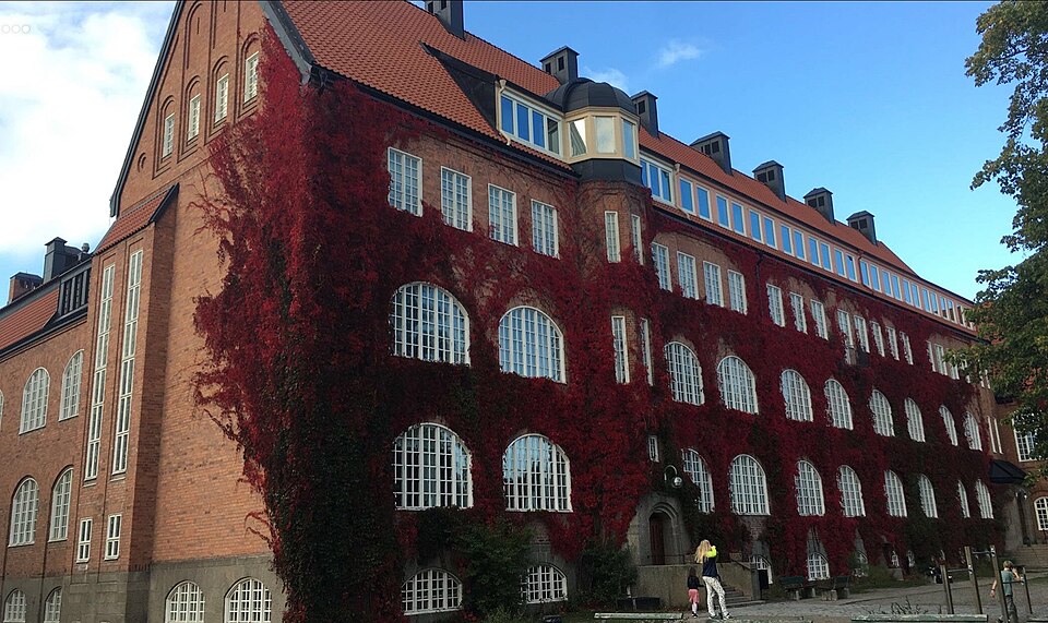Uppsala Musikklasser på hösten. F.d. Seminariet, Uppsala, i stadsdelen Luthagen.