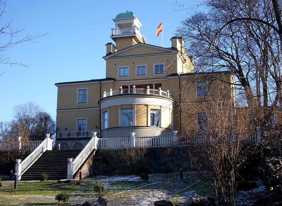 Byströms villa (Spaniens ambassad) på Djurgården i Stockholm