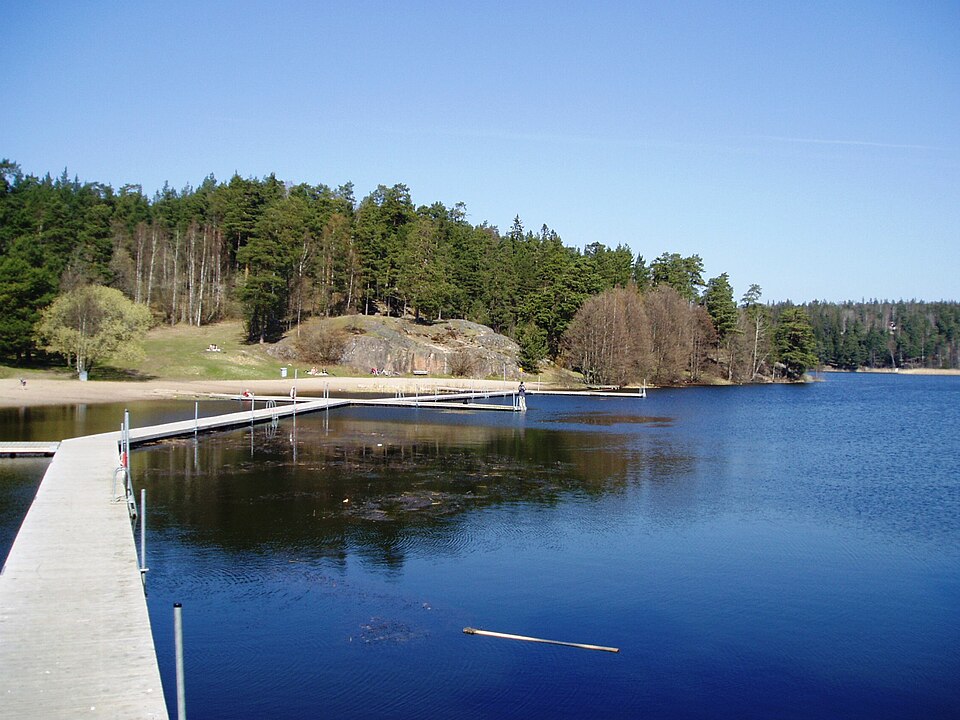 Rösjön, lake in Uppland, Sweden