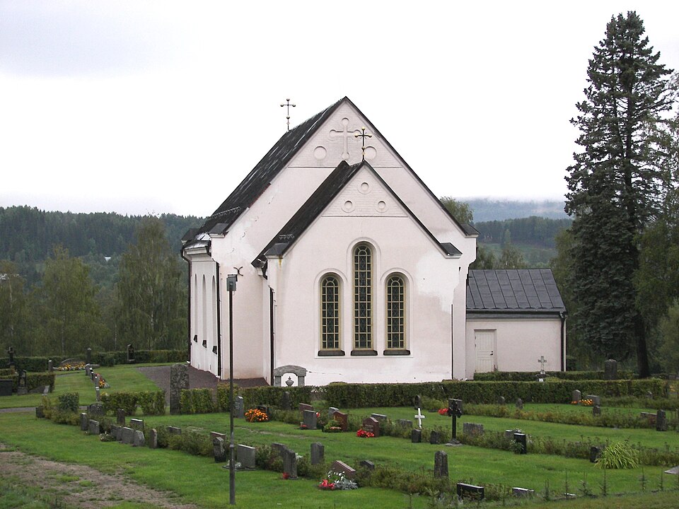 Ed church outside Sollefteå, Sweden.