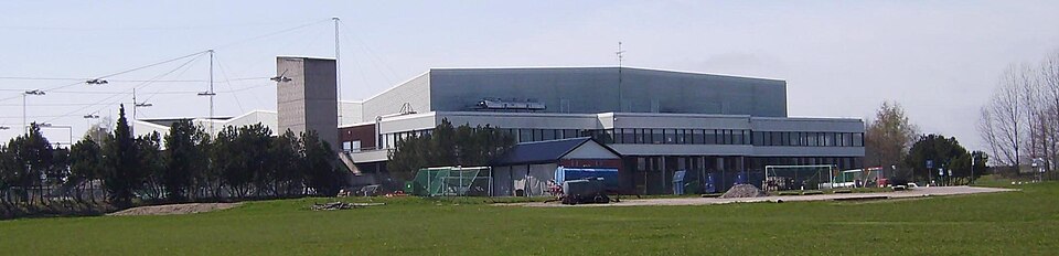 The ice hockey rink “Himmelstalundshallen” in Himmelstalund, Norrköping, Sverige.