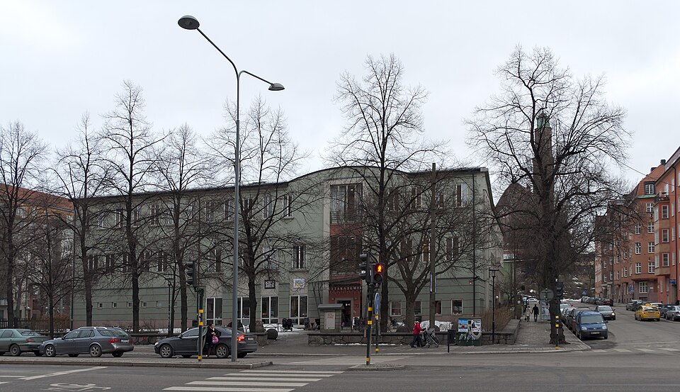 Birger Jarlsgatan 70, Balettakademin, Stockholm. Byggnadsår 1995-96. Arkitekt: A-TRE Arkitekter