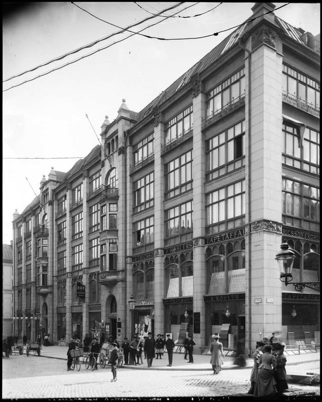 Hamngatspalatset - building demolished in 1966.