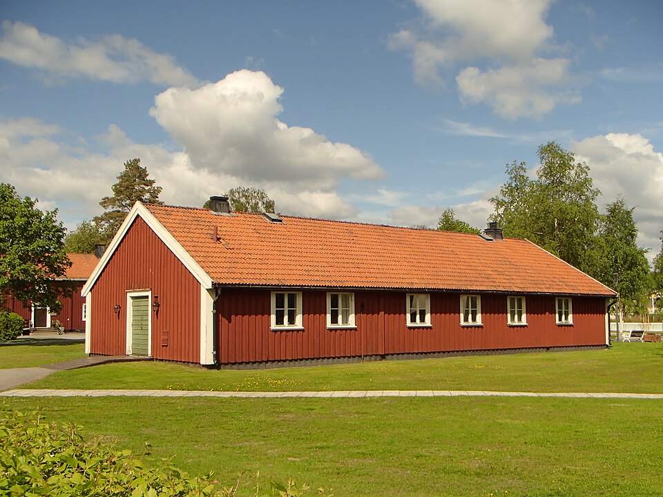 The chapel building of "Markuskapellet" at Bjurholm in Bjurholm Municipality