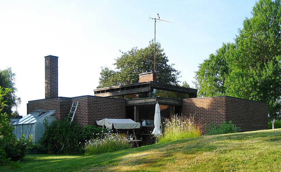 Villa Norrköping in Sweden. Architect: Sverre Fehn