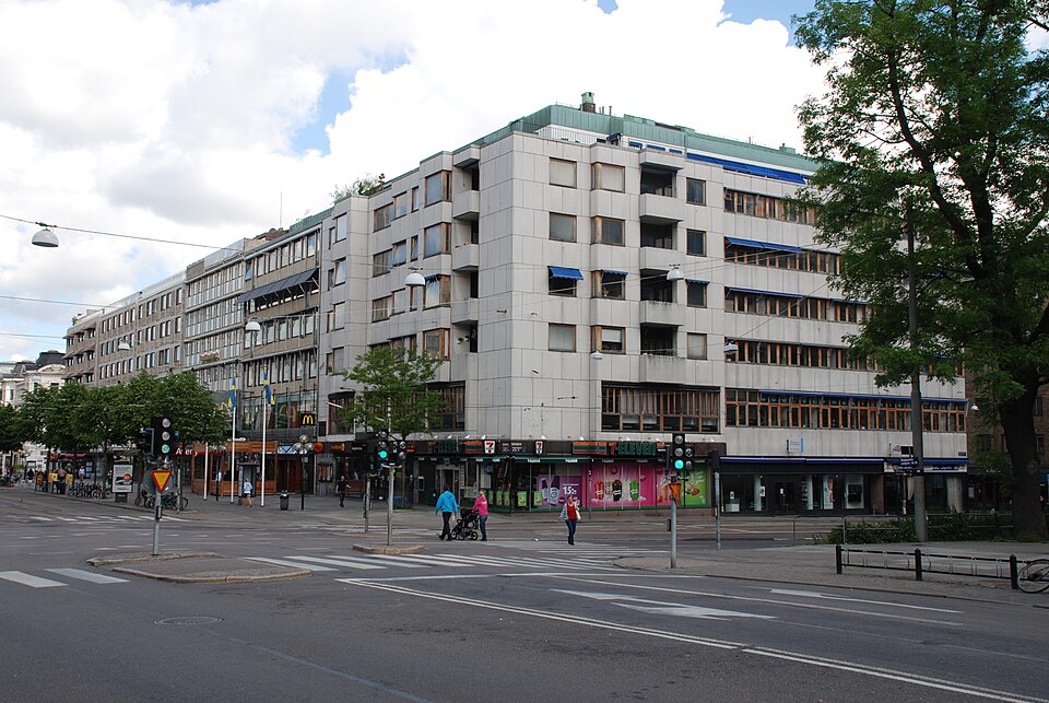 Kungsportsavenyn 34, quarter 56 Sturefors in city part Lorensberg in Göteborg.