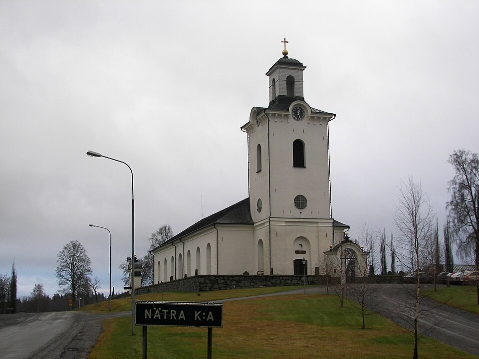 Nätra church in Bjästa, Sweden.