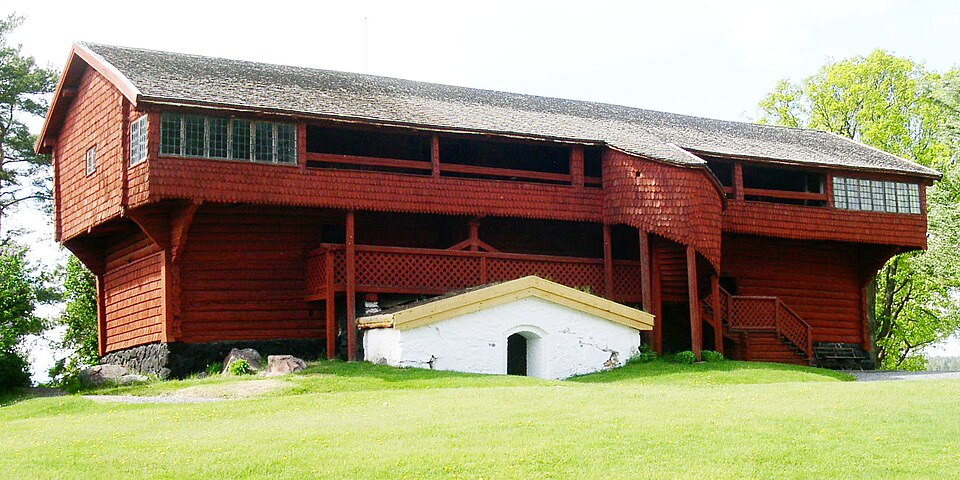 The Ornässtugan Museum, seen from the east.