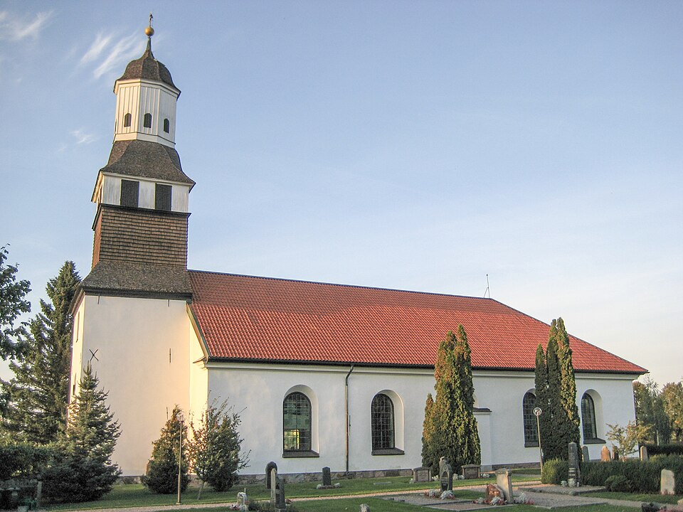 Skeda church in Östergötland, Sweden.