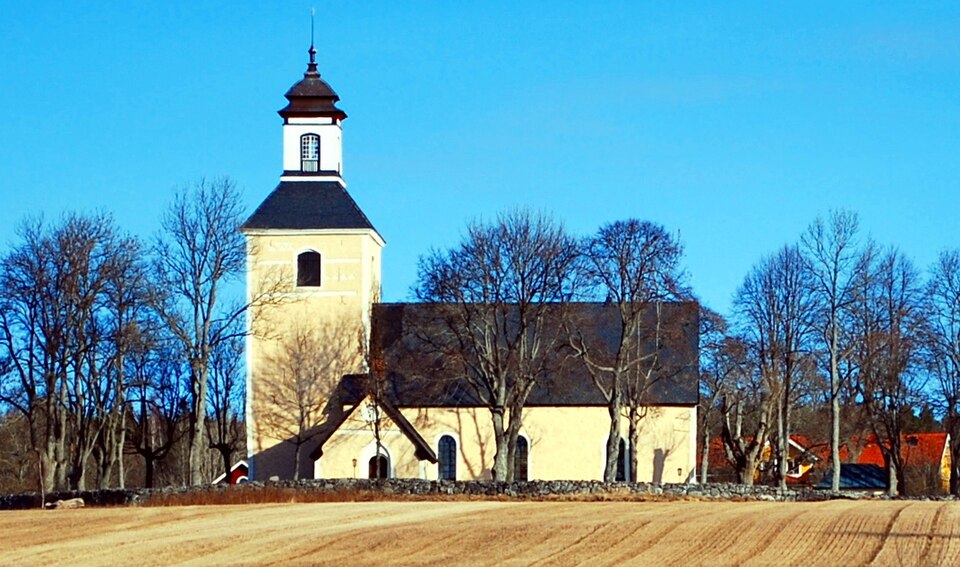 South side of Närtuna Kyrka, Sweden