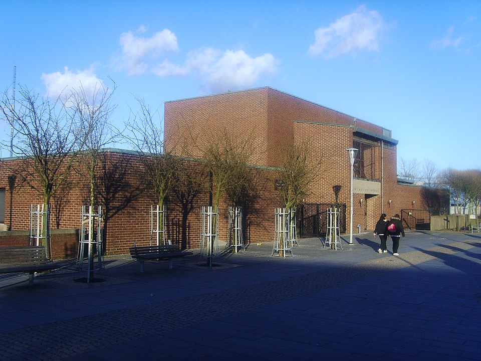 The church in Hjällbo in Gothenburg, Sweden.