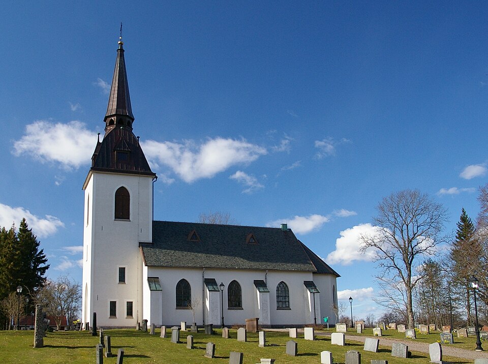 Tiarps kyrka (Swedish:Church of Tiarp) in Västergötland, Sweden
