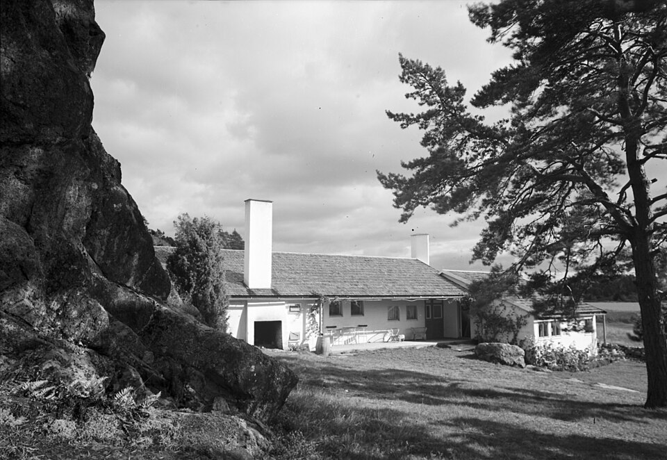 Sommarhuset Stennäs, arkitekt Gunnar Asplund