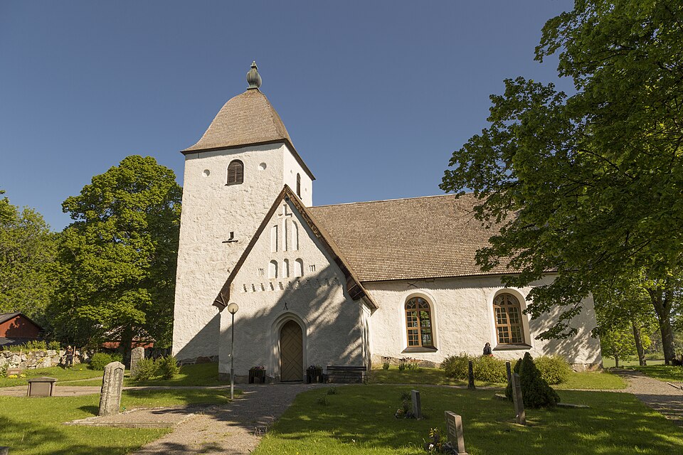 Kulla Church in Uppland, Sweden