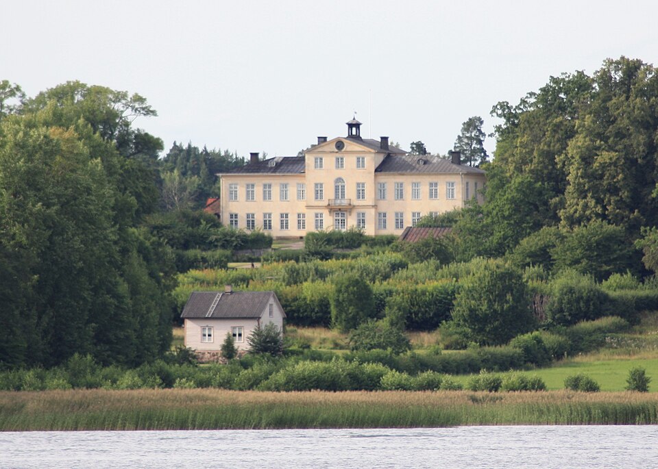 The Caste Östanå, north of Stockholm in Sweden