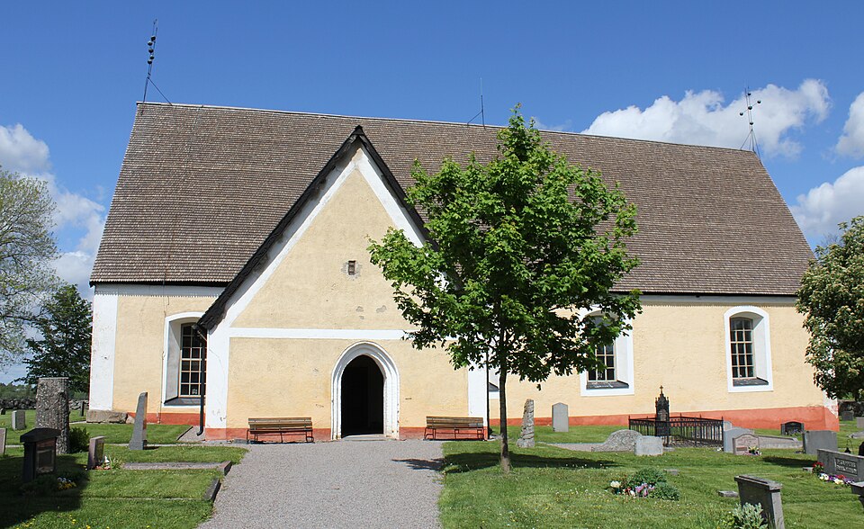 Boglösa kyrka, Enköpings kommun. Foto av uppladdaren.