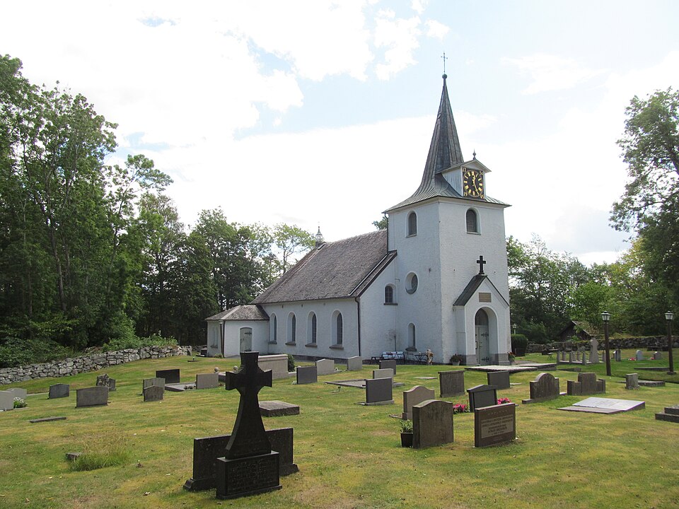 Bäreberg church in Bäreberg Parish, Essunga Municipality, Viste hundred, the Diocese of Skara, Västergötland, Västra Götaland County, Sweden.