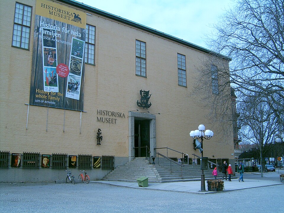 Swedish Museum of National Antiquities at Narvavägen in Stockholm.