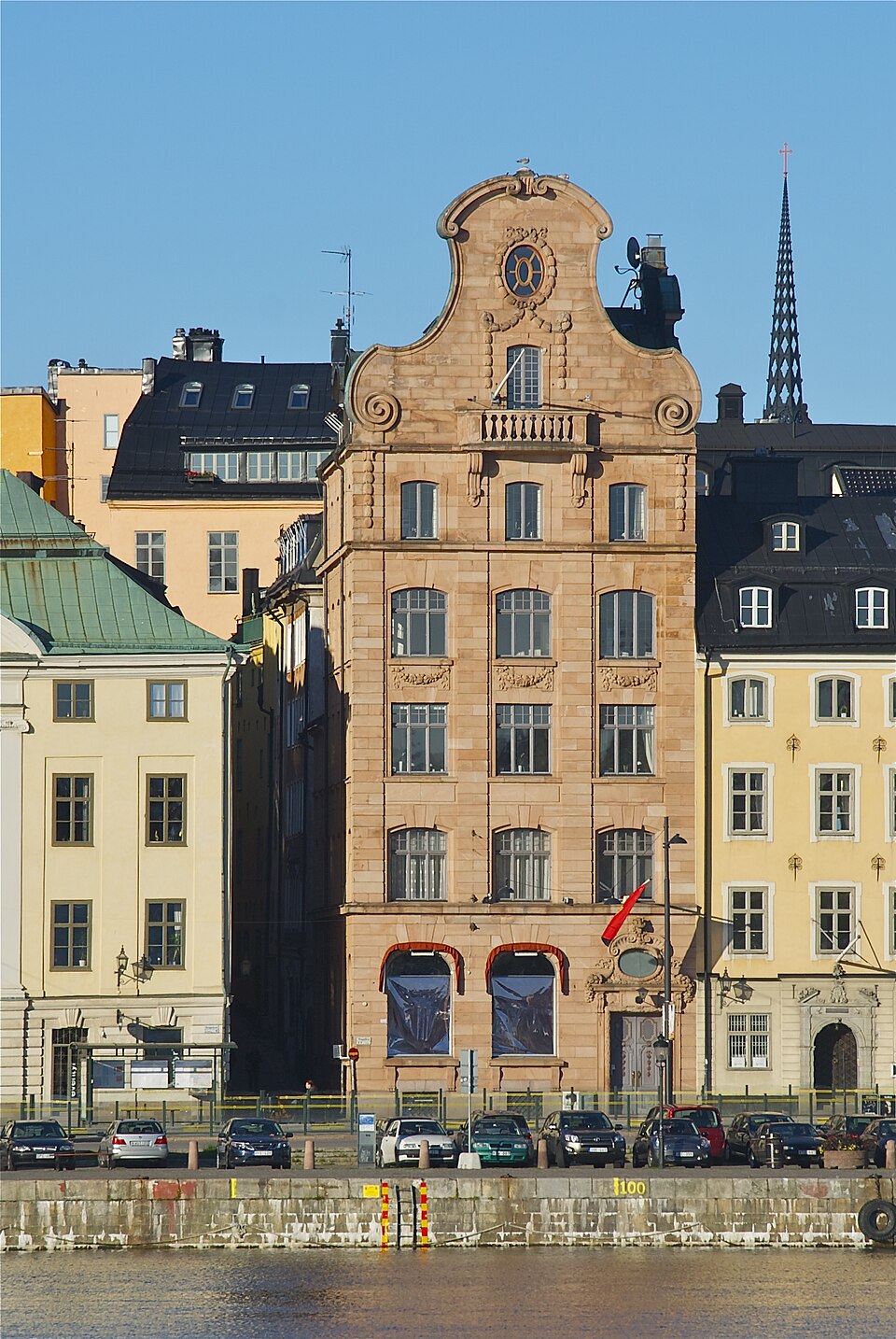 Skeppsbron 8 in Stockholm. Built 1901-02, architect Erik Josephson.