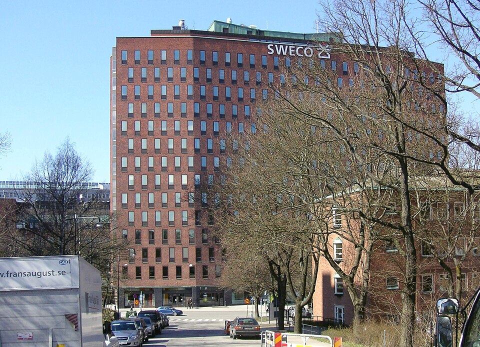 Anders Tengbom, byggnad för "Svenska Dagbladet" in Stockholm